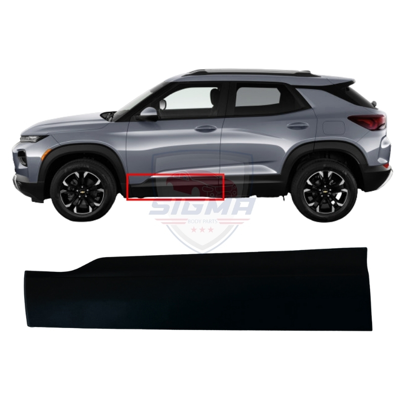 2021–2023 Chevy Trailblazer Left Driver Side Door Molding Trim Fro - Image 2