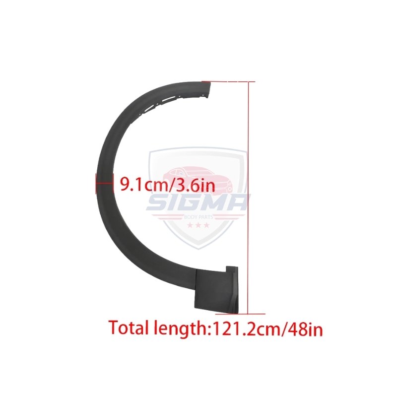 2020–2024 Ford Explorer Front Fender Flare Left Si - Image 3