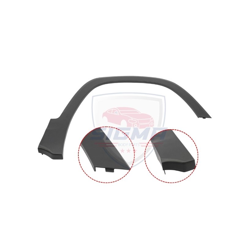 2018-2024 GMC Terrain Right Passenger Side Front Fender Flare Trim - Image 3