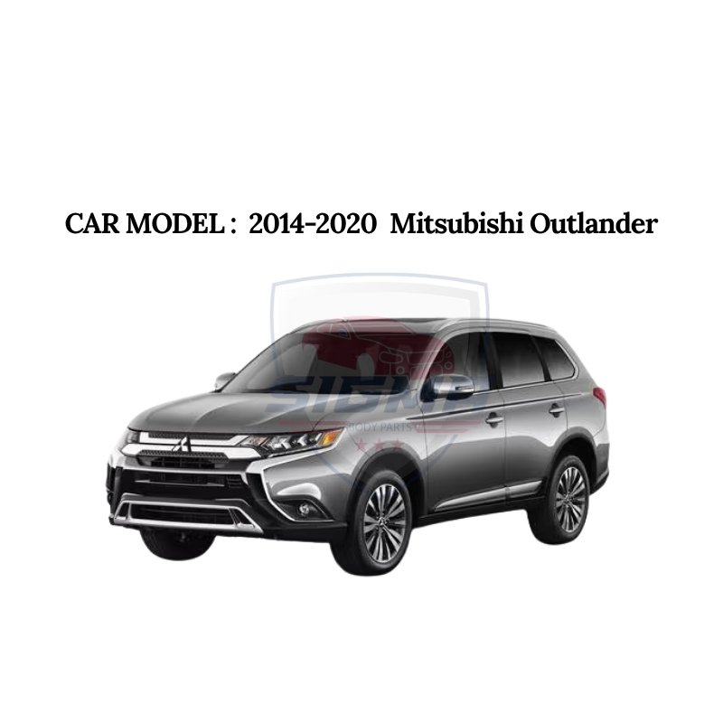 2014-2020 Mitsubishi Outlander Left Driver Side Front Fender Flare Bumper Trim - Image 2