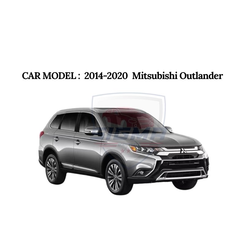 2014-2020 Mitsubishi Outlander Right Passenger Side Rear Wheel Arch Flare - Image 2