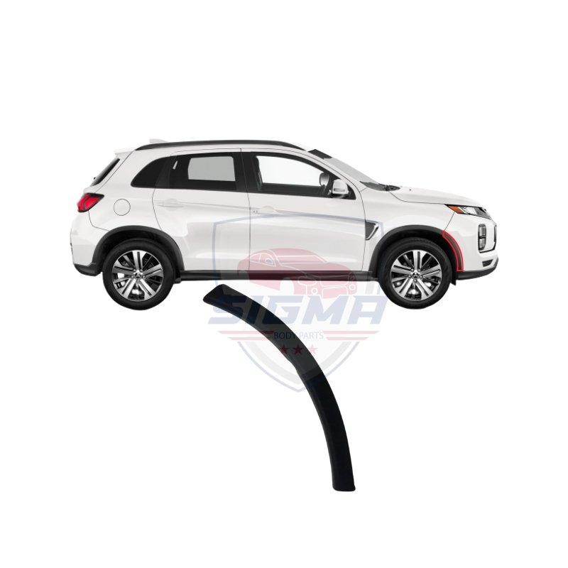 For Mitsubishi Outlander 2014-2020 Front Fender Flare Right Side - Bumper Trim For Mitsubishi Outlander 2014-2020 Front Fender Flare Right Side - Bumper Trim - Image 2