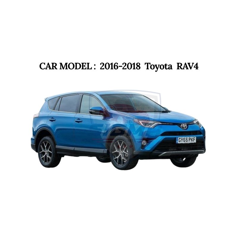 For Toyota RAV4 2016-2018 Rear Door Molding Right Side For Toyota RAV4 2016-2018 Rear Door Molding Right Side - Image 2