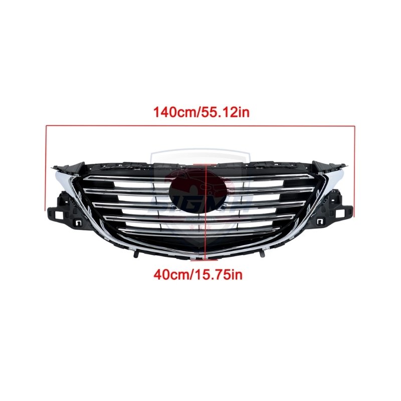 For Mazda CX-9 2016-2022 Front Grille For Mazda CX-9 2016-2022 Front Grille - Image 3