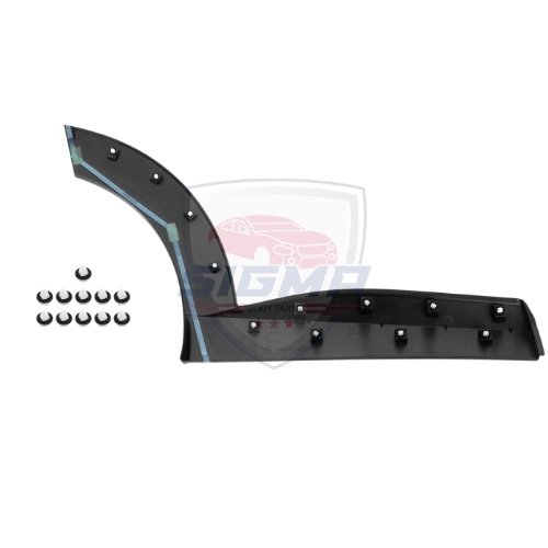For Mazda CX-3 2017-2021 Rear Door Molding Left Side For Mazda CX-3 2017-2021 Rear Door Molding Left Side - Image 3
