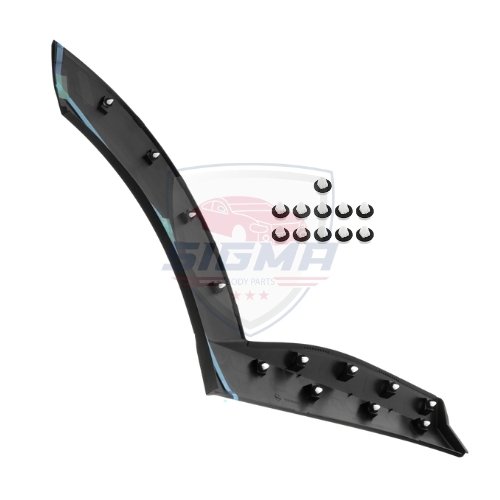 For Mazda CX-3 2017-2021 Rear Door Molding Left Side For Mazda CX-3 2017-2021 Rear Door Molding Left Side - Image 4