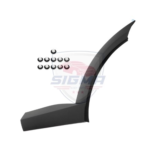 For Mazda CX-3 2017-2021 Rear Door Molding Left Side For Mazda CX-3 2017-2021 Rear Door Molding Left Side - Image 2