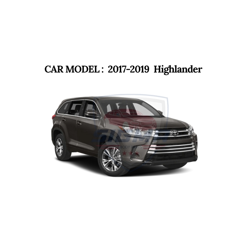 For Toyota Highlander 2017-2019 Front Tow Hook Cover Right Side For Toyota Highlander 2017-2019 Front Tow Hook Cover Right Side - Image 2