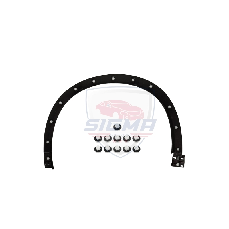 2017-2021 Mazda CX-3 Left Driver Side Front Fender Flare Trim - Image 6