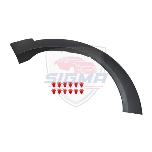 For Mazda CX-30 2025 Front Fender Flare Right Side - Wheel Arch Trim For Mazda CX-30 2025 Front Fender Flare Right Side - Wheel Arch Trim - Image 2