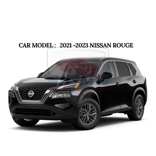 2021-2024 Nissan Rogue Front Drilled Slotted Brake Rotors Replacement - Image 2