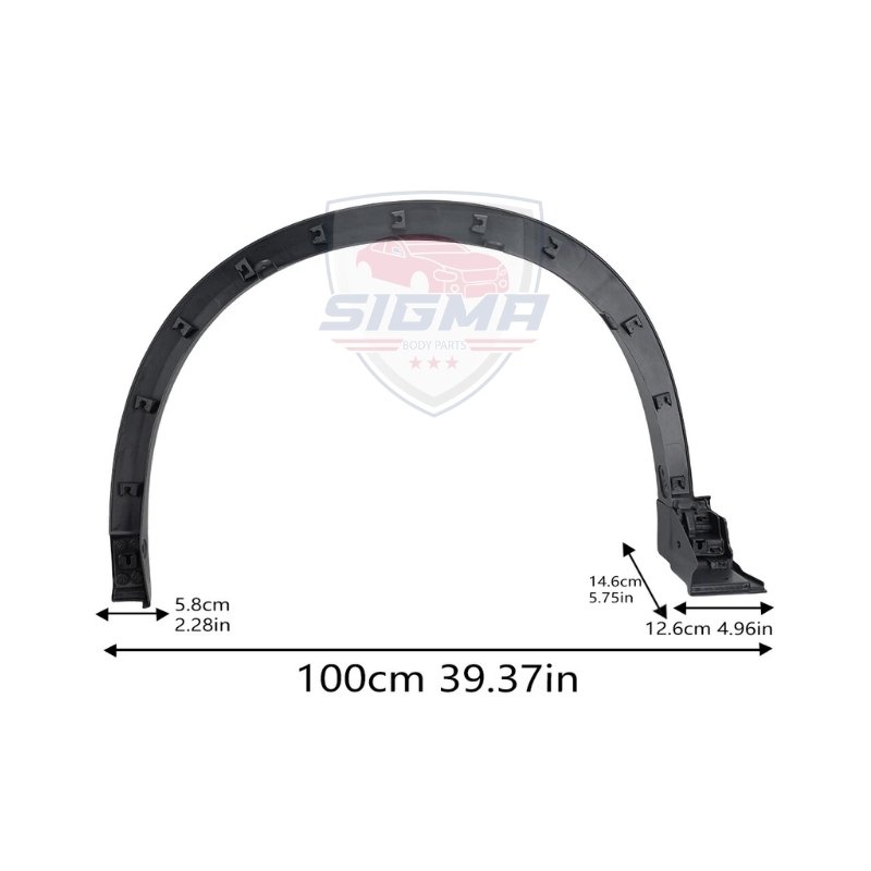 2022?2024 Mazda CX-5 Front Fender Flare Right Passenger Side with Clips - Image 6