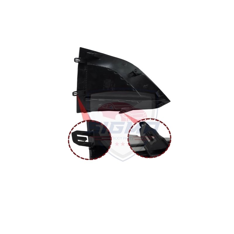 2023-2024 Nissan Altima Left Driver Side Front Bumper Fog Light Cover - Image 6