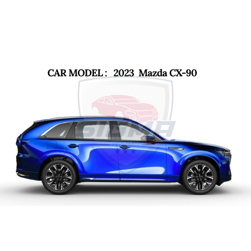 2024-2025 Mazda CX-90 Rear Right Passenger Side Bumper wheel flare with Clips - Image 2