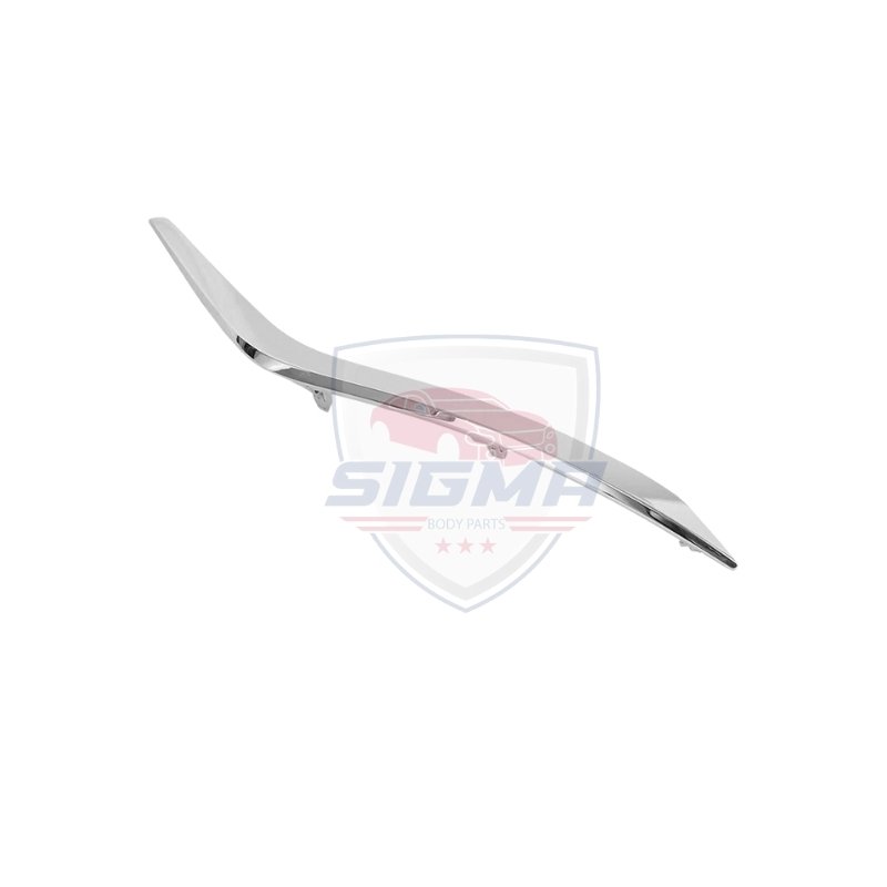 2015-2018 Nissan Murano Left Front Bumper Lower Chrome Molding Trim - Image 7