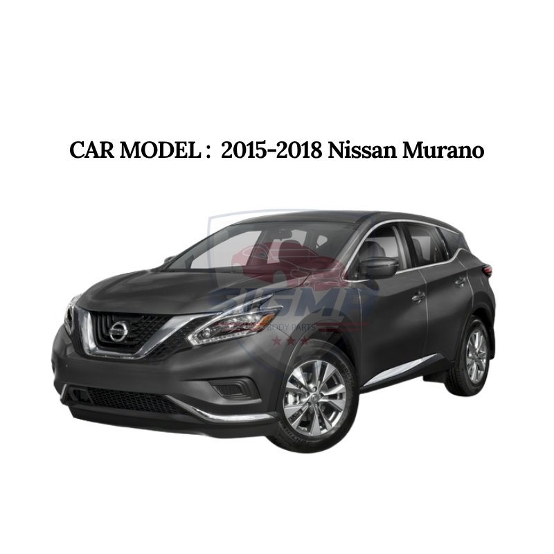 2015-2018 Nissan Murano Left Front Bumper Lower Chrome Molding Trim - Image 2