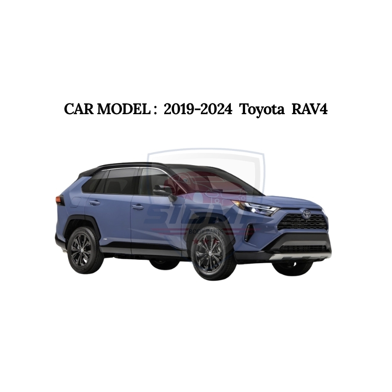 2019-2024 Toyota Rav4 Right Passenger Side Rear Flare Trim Wheel Arch - Image 2