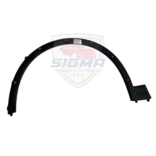 Porsche Cayenne 2019-2024 Front Fender Flare Trim Matte Black Right Passenger Side - Image 5