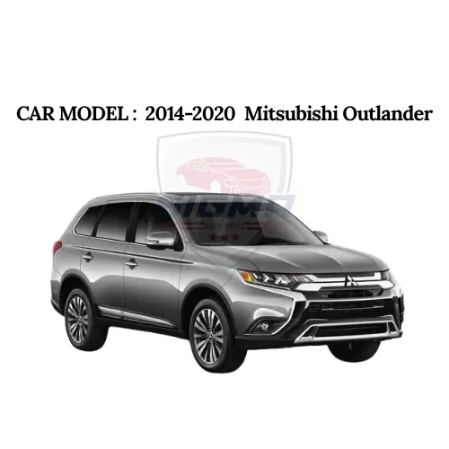 For Mitsubishi Outlander 2014-2020 Front Fender Flare Right Side - Wheel Arch Trim For Mitsubishi Outlander 2014-2020 Front Fender Flare Right Side - Wheel Arch Trim - Image 5