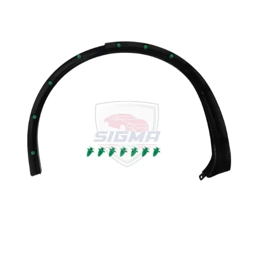 For Tesla Model X 2016-2023 Rear Fender Flare Right Side - Wheel Arch Trim For Tesla Model X 2016-2023 Rear Fender Flare Right Side - Wheel Arch Trim - Image 2