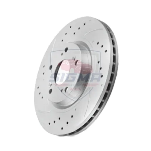 2019-2024 Toyota Corolla Rotors Front 4 2019-2024 Toyota Corolla Rotors Front - Image 4