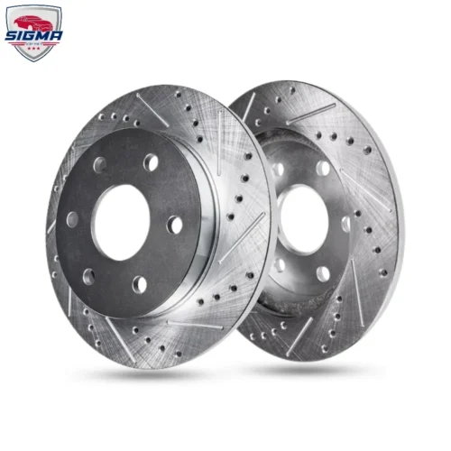For 2015-2020 Chevrolet Tahoe LT Rear Rotors (D:13.58in)