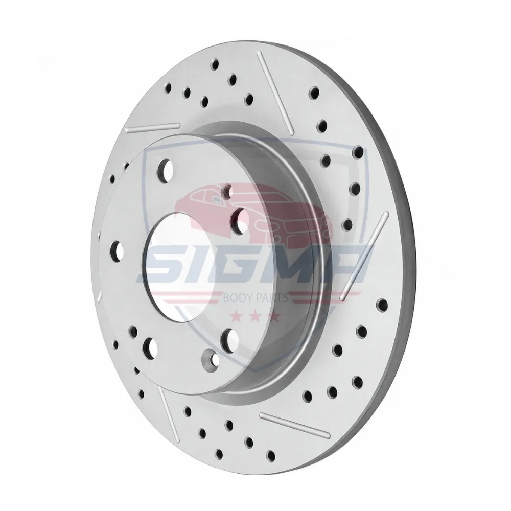 For 2017-2023 Honda Civic Rear Rotors (D:10.24in) For 2017-2023 Honda Civic Rear Rotors (D:10.24in) - Image 5