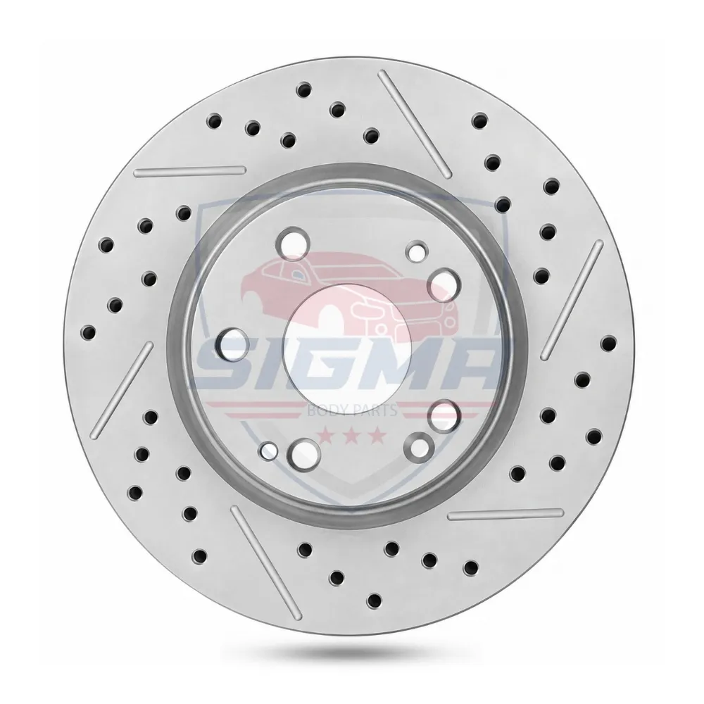 For 2017-2023 Honda Civic Rear Rotors (D:10.24in) For 2017-2023 Honda Civic Rear Rotors (D:10.24in) - Image 4
