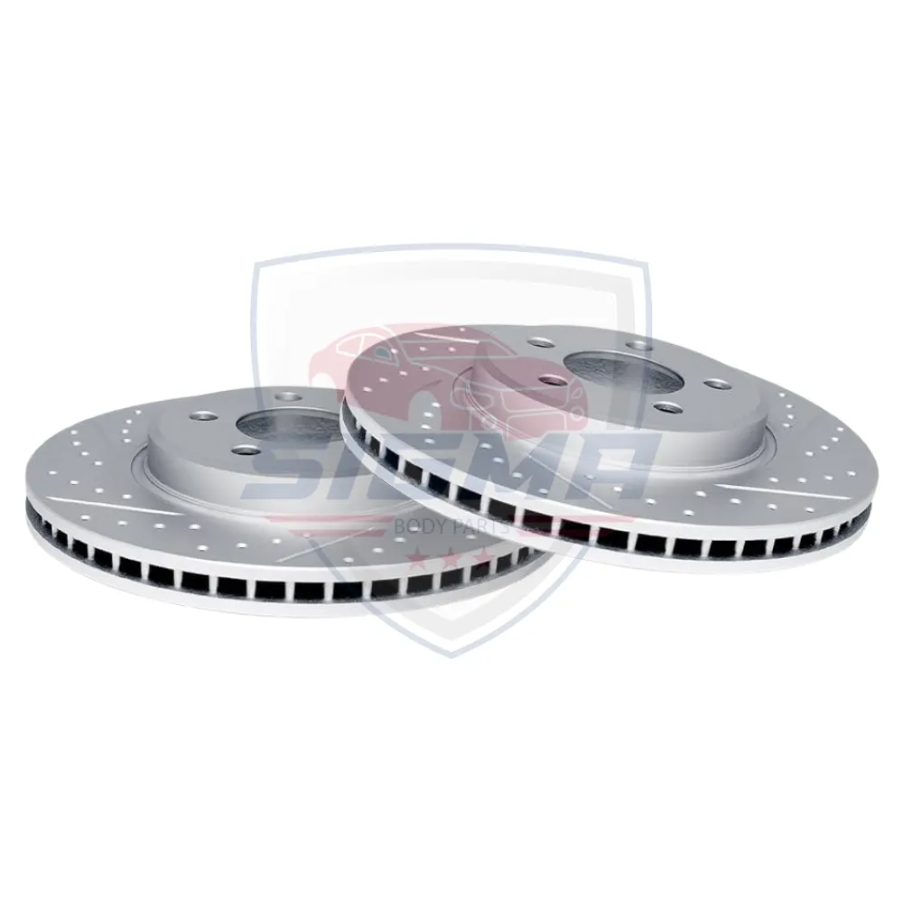 For 2021-2023 Hyundai Sonata Rear Rotors (D:11.18in) For 2021-2023 Hyundai Sonata Rear Rotors (D:11.18in) - Image 6