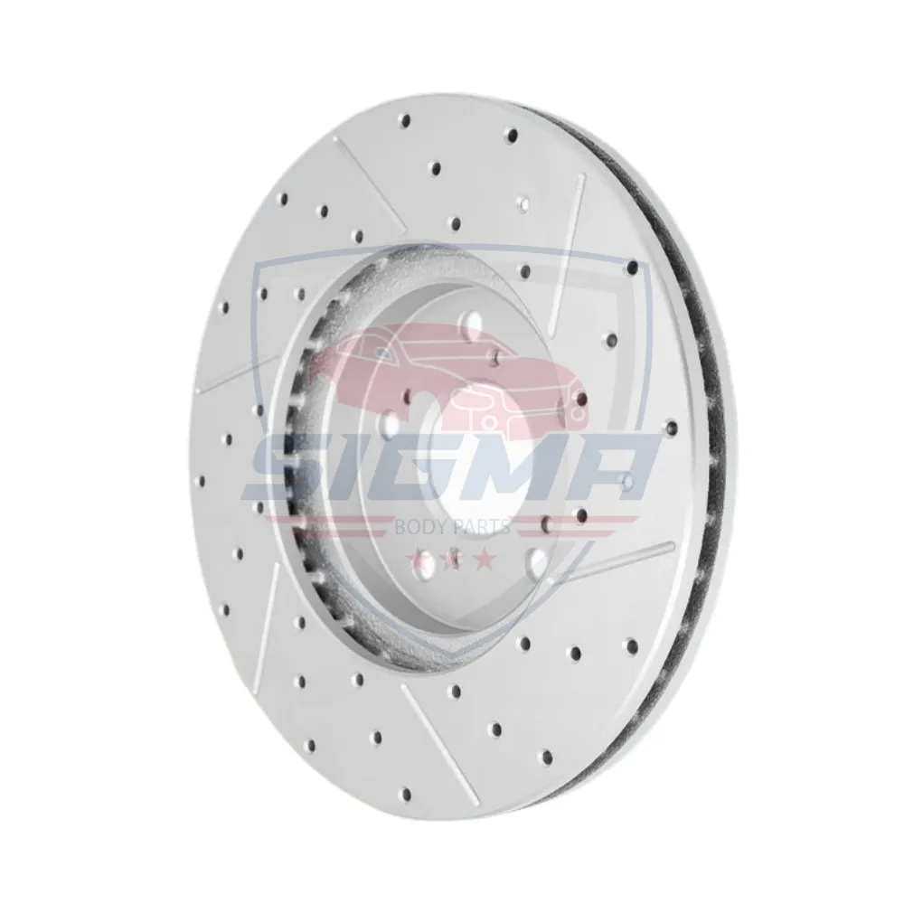 For 2021-2023 Hyundai Sonata Rear Rotors (D:11.18in) For 2021-2023 Hyundai Sonata Rear Rotors (D:11.18in) - Image 2