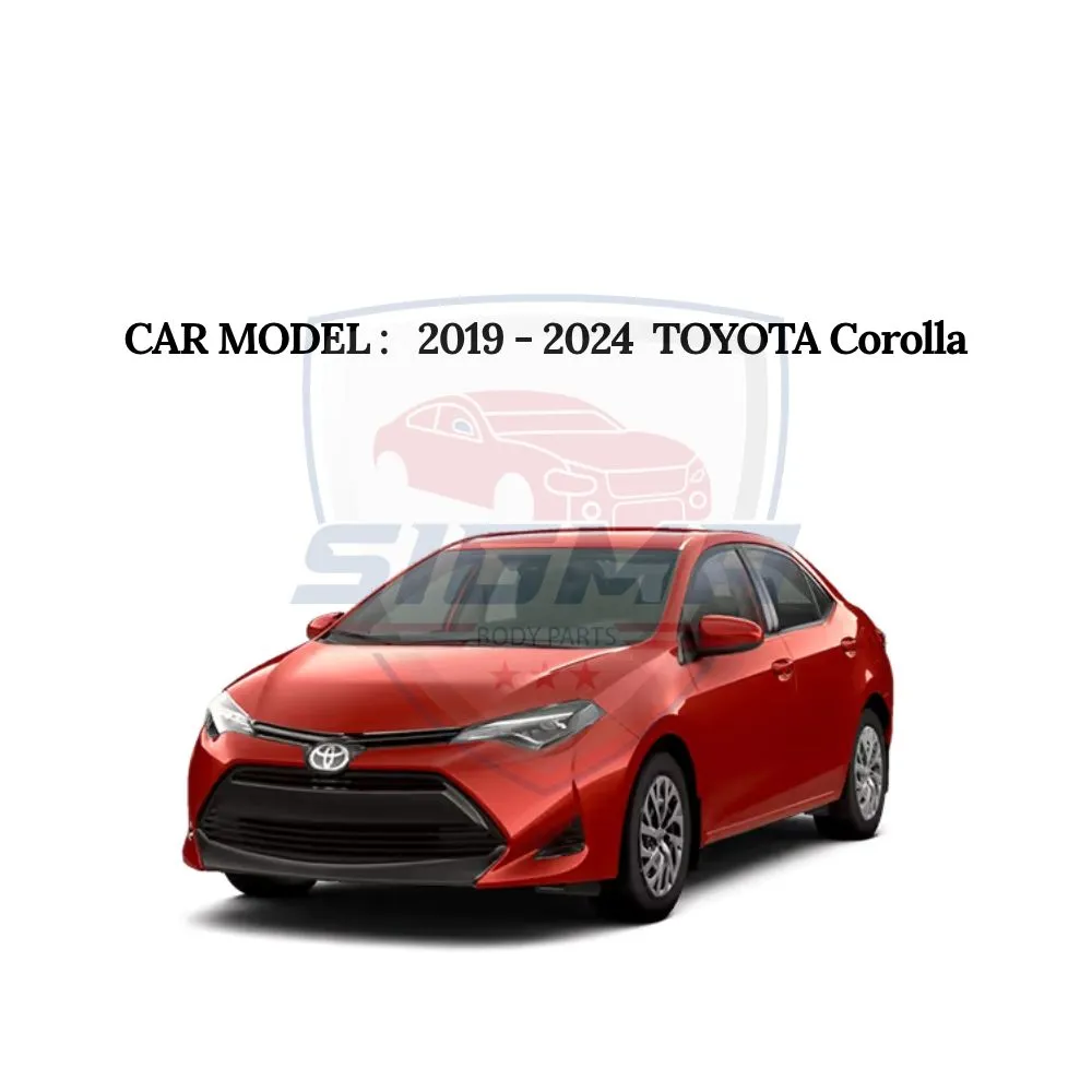For 2019-2024 TOYOTA Corolla with drilled slotted ROTORS REAR For 2019-2024 TOYOTA Corolla with drilled slotted ROTORS REAR - Image 3